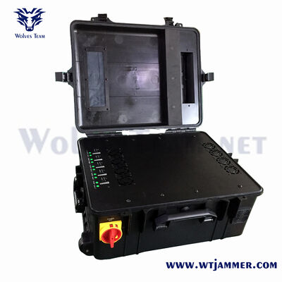 Buy 5 Bands 480W High Power Portable Wireless RF Signal Jammer online manufacture