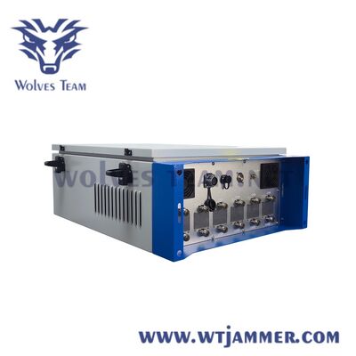 Buy 12 Bands 600W High Power Signal Jammer Full Band GSM CDMA 3G 4G WiFi VHF UHF online manufacture
