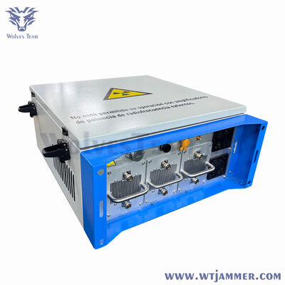 Buy Outdoor 6 Channel 500W Waterproof Full Band Signal Jammer GSM 5G online manufacture