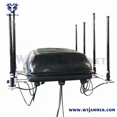 Buy AC 110-240V 330W Portable Vehicle Cell Phone Signal Jammer GSM Full Band online manufacture