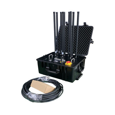 Buy Industrial 330W Portable Vehicle Mounted Signal Jammer AC 110-240V GSM Full Band online manufacture