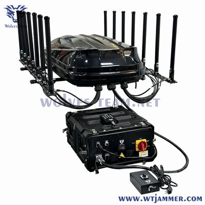 Buy 8 Independent RF Channels 400W Waterproof Vehicle Jammer | for Law Enforcement & Emergency Site Management online manufacture