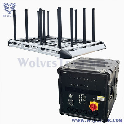 Buy 20-6000MHz Wide Frequency Vehicle Mounted Signal Jammer for VVIP Safety Application online manufacture
