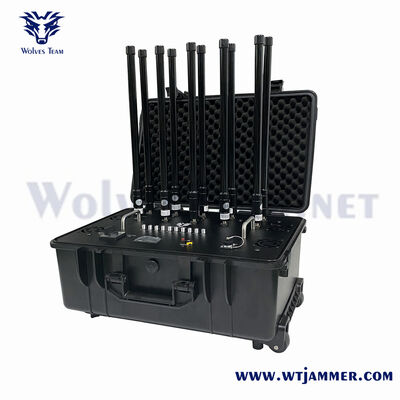 Buy 10 Channels 80W Portable Mini RF Signal Blocker for Home & Small Space Protection online manufacture