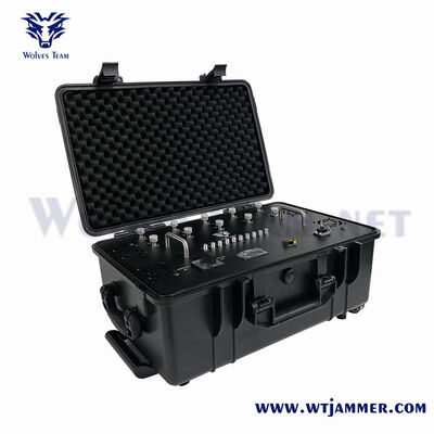 Buy 14 Channels 150W Portable Full Frequency RF Signal Blocker for Field & Outdoor Use online manufacture