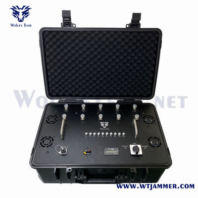 Buy 8 Channels 120W Portable Handheld Signal Jammer for Mobile Security & Anti-Interference online manufacture