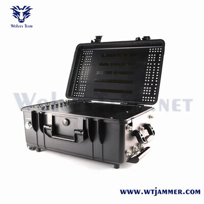 Buy High Power 8 Channels Trolley Suitcase RF Signal Blocker online manufacture