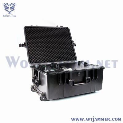 Buy 6 Channels 40W Lightweight Trolley Luggage All Frequency Signal Isolator for Indoor Conference Shielding online manufacture