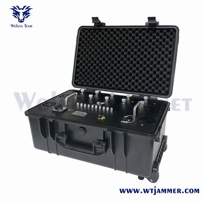 Buy 18 Bands 300W Portable Trolley Case Multi Band Signal Isolator for Outdoor Activity Security online manufacture
