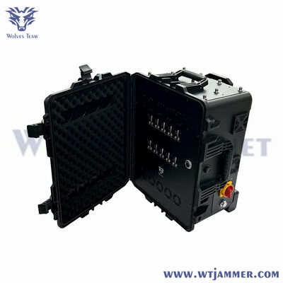 Buy 8 Channels 800W High Power Trolley Signal Jammer - Block 2G/3G/4G/5G/WiFi/GPS
 online manufacture