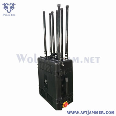 Buy  8 Antennas 600W Waterproof Signal Jammer for Prison & Border Control online manufacture