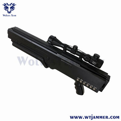 Buy 10 Bands 60W Portable Handheld UAV Signal Suppressor for Anti-Intrusion online manufacture