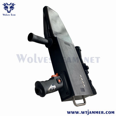 Buy 6 Bands 30W Portable UAV Jammer, Coverage 600m (Handheld Directional Type) online manufacture