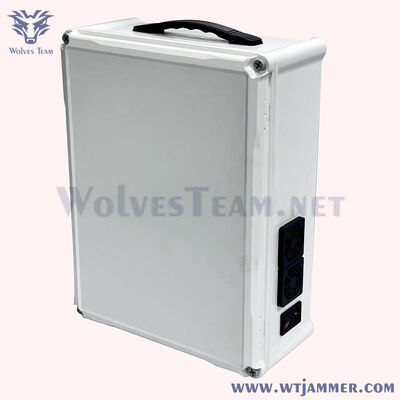 Buy Industrial Grade White Multi-Channel Desktop Wireless Signal Jammer online manufacture