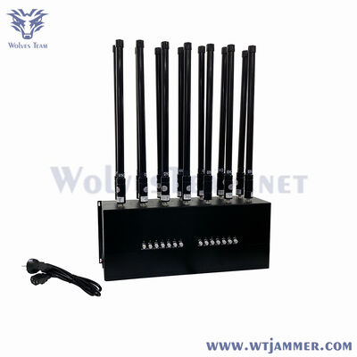 Buy 8 Bands 600W Industrial Grade Cell Phone & Wireless Signal Blocker for Indoor Security online manufacture