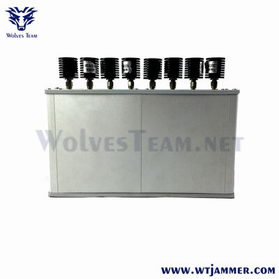 Buy 8 Ways 60W Industrial Grade Desktop Jammer, Shield Range Up to 60m with Built-in Cooling Fans online manufacture