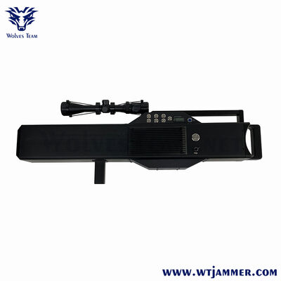 Buy 50M Gun Type Jamming Range Portable 6 Channel Drone Jammer For Law enforcement online manufacture
