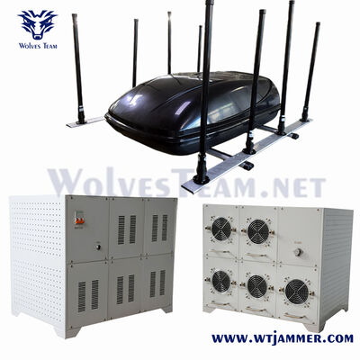 Buy 700-2600MH Frequency Range 45M High Power Vehicle Signal Jammer online manufacture