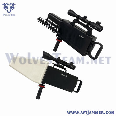 Buy Portable 50meters  Drone Signal Jammer with Built-in Antennas and Battery 3 Channels online manufacture