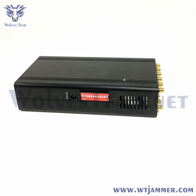 Buy 12 Antennas 12 Watt Handheld Powerful Cellphone/GPS/4G/WiFi Signal Jammer, UHF VHF Signal Jammer online manufacture