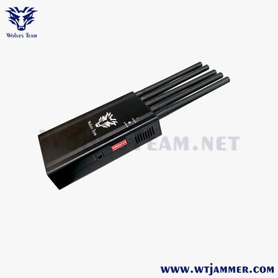 Buy 5 Band 5W High Power Portable Signal Jammer – Blocks All Frequency 2G 3G 4G 5G WiFi GPS and So On online manufacture