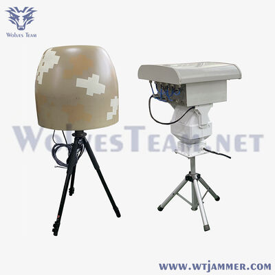 Buy Camouflage 360° Omni Anti Drone Detection Jamming All-in-One System Portable Tripod UAV Signal Detecor Jammer online manufacture