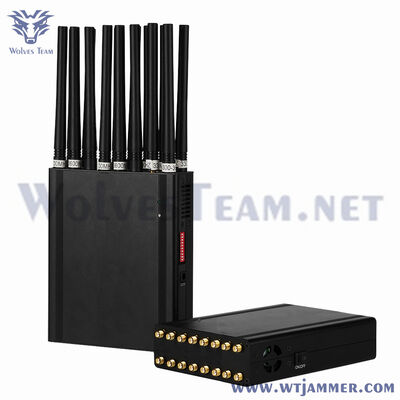 Buy 16-Channel Mobile signal 2G 3G 4G 5G CDMA GPS Signal Blocker Multi-Function Handheld Suppressor Signal Interference online manufacture