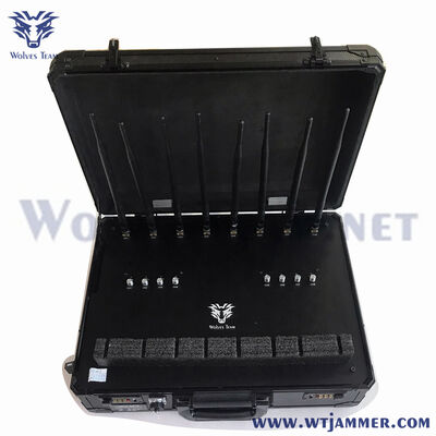 Buy Portable 8 Bands WiFi GPS Jammer device For Law Enforcement online manufacture