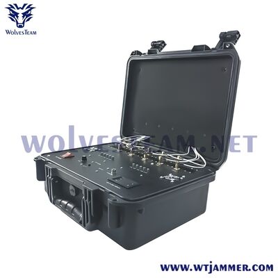 Buy Portable Directional Signal Jammer With External Antennas For 3G 4G 5G wifi GPS online manufacture