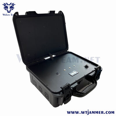 Buy 60W Dedicated Portable Drone Jammer in Briefcase Form  online manufacture
