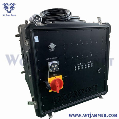 Buy 1000 Watt Vehicle Signal Jammer 20-6000Mhz Full Cover VHF UHF GSM WIFI GPS 3G 4G 5G Blocker online manufacture