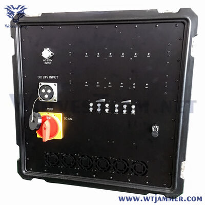Buy 800 Meters Cell Phone IED Bomb Jammer 3G 4G 5G 20-6000Mhz Jammer online manufacture