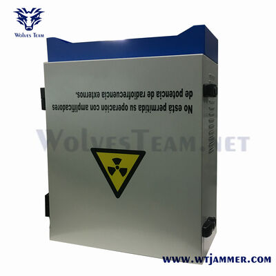 Buy 250W 500-2000M RF Cellular 5 Bands Waterproof Outdoor Signal Jammer For Prison online manufacture