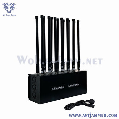 Buy 14 bands Adjustable All Mobile Phone And WIFI GPS Signal Jammer online manufacture