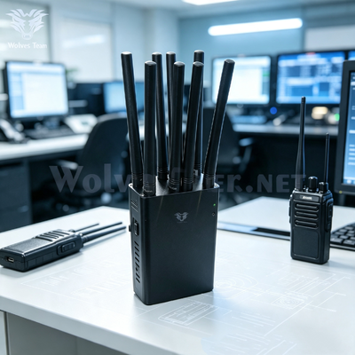 Buy Factory Direct Supply Portable Handheld Walkie‑Talkie And Two‑Way Radio Signal Jammer Multi‑Antenna Radio Interference Device online manufacture