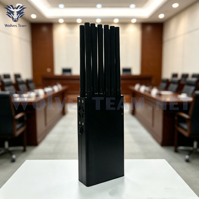 Buy 12 Band Selectable 12W Handheld Signal Jammer  3G 4G 5G Mobile Phone WiFi Remote Control Jammer for Private Negotiation Sites online manufacture