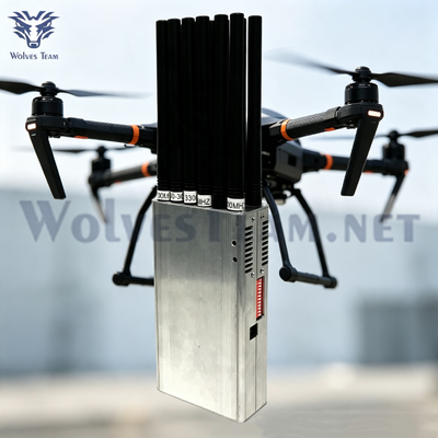 Buy Low Cost Factory Direct Handheld Signal Jammer Short Distance 5‑15m Jamming Coverage  2G 3G 4G WiFi GPS 315‑433MHz Signal Blocker for Security Use online manufacture
