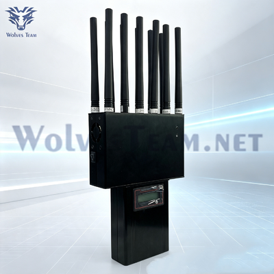 Buy 16 Antenna 16 Watt 5G Handheld Cell Phone Signal Jammer With  Battery Inside online manufacture