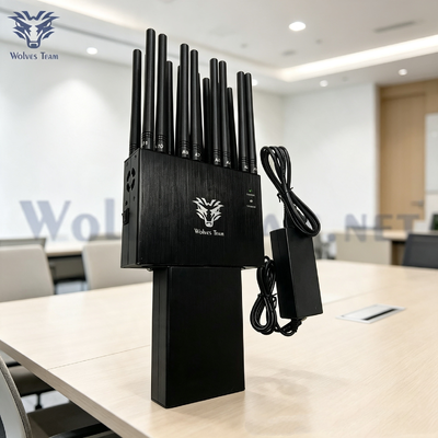 Buy Portable WiFi Signal Jammer Multi Antenna Handheld Blocker For Confidential Rooms online manufacture