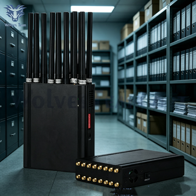 Buy Handheld Signal Jammer Portable Wireless Signal Blocker Supporting 3G 4G 5G WiFi Bluetooth and Cell Phone Signal Interference online manufacture