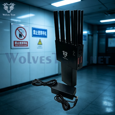 Buy Handheld Signal Jammer Portable Device Capable of Jamming 3G 4G 5G WiFi Bluetooth Cell Phone and Drone Signal Networks online manufacture