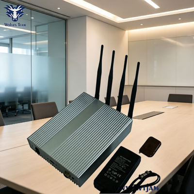 Buy Indoor Wall Mount Selectable 4-Antenna 3G 4G 5G Blocker For High-Security Confidential Meeting Rooms online manufacture