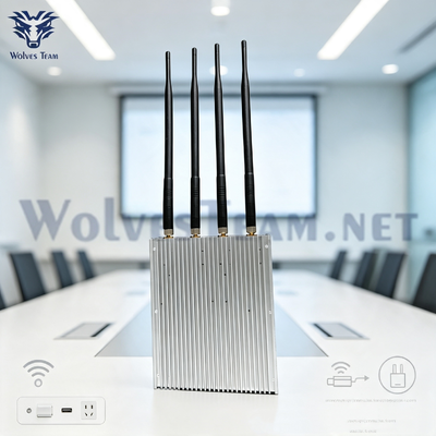 Buy 20-50 Meters Shielding Range 2.4G 5.8G WiFi Signal Jammer, Device for Blocking Wireless Speaker Interference & Noise online manufacture