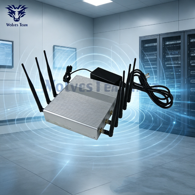 Buy Custom Adjustable Frequency 8 Bands Desktop Wireless Signal Jammer Multi-Band Mobile Phone Signal Blocker For Negotiation Room online manufacture