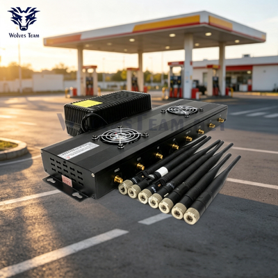 Buy Blocking Wifi Bluetooth 4G 5G Desk Signal Jammer For Small Gas Station online manufacture