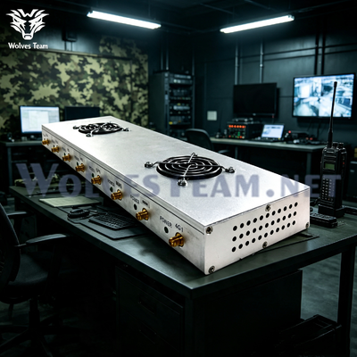 Buy Full Band 40W 8 Bands Signal Jammer Block 2G/3G/4G/GPS, Special Shielding Device for Defense Command Premises online manufacture