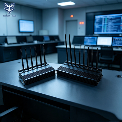 Buy 8 Independent Channel Signal Jammer 40W for Defense Facilities online manufacture