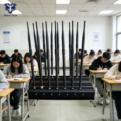 Buy 16 Antennas Seperate Switch Signal Jammer For Class Room or Examination Room online manufacture