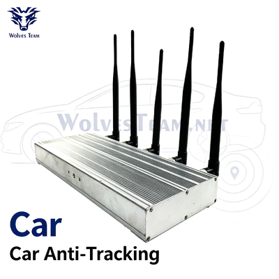 Buy White 20-100 Meters GPS Signal Jammer Car Anti tracking online manufacture