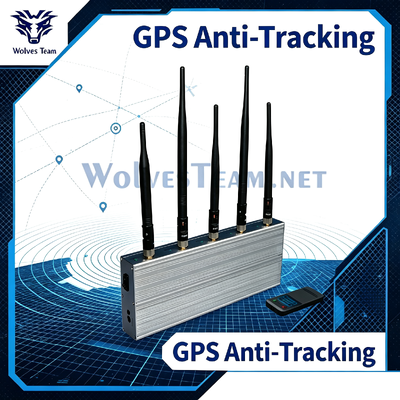 Buy 20-100 Meters Indoor Signal Jammer GPS Anti Tracking In Car online manufacture
